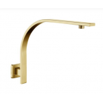 Nor-SE29.04 Brushed Gold Square Wall Shower Arm